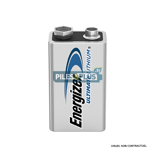 Pile lithium 9V 6LR61 - Lithium Energizer Ultimate