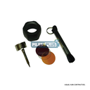 Porte lentille - bague anti-roulements - 3 lentilles pour Maglite AA