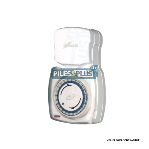 Programmateur mécanique journalier d'extérieur -étanche IP44