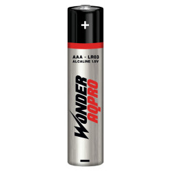 Pile AAA LR03 - Alcaline 1.5V Wonder