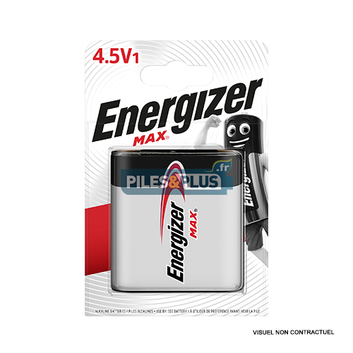 Pile 3LR12 - pile plate alcaline 4,5V Max Energizer