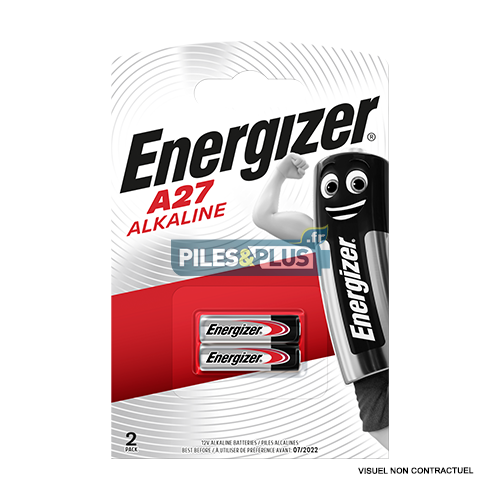Pile A27 - pile Alcaline 12V Energizer - par 2