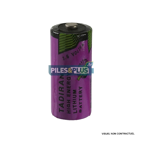 Pile TADIRAN 3,6V 2/3AA - SL-761/S 1500MAH Lithium