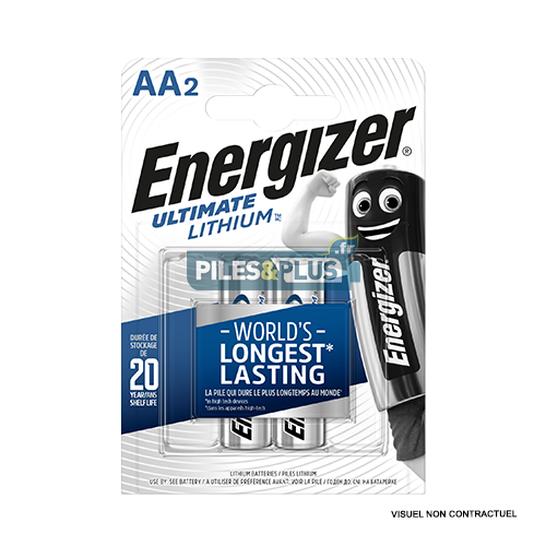 Pile AA LR6 1.5V Lithium Energizer Ultimate B2