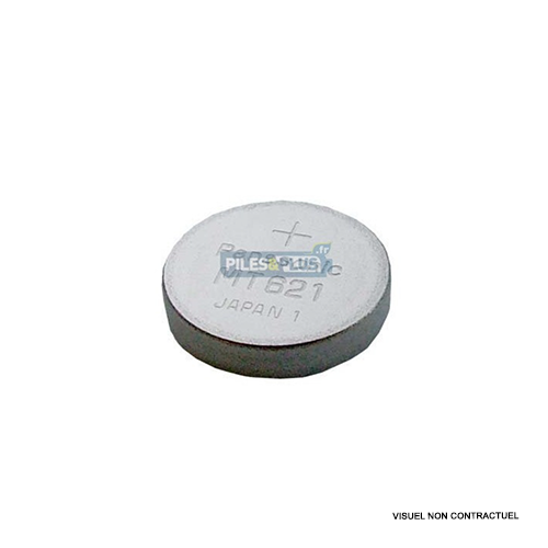 Pile bouton rechargeable MT621 - Lithium 1.5V 