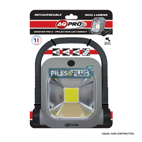 Projecteur de chantier rechargeable compact AQ PRO