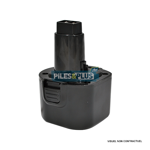 Batterie Dewalt DE9061 - 9.6V NIMH 2000mAh
