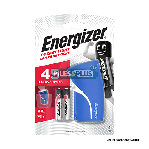 Mini Boitier de Poche à  LED 2 AAA - Pocket Light Energizer