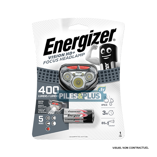 Lampe Frontale Vision HD+ Focus Energizer