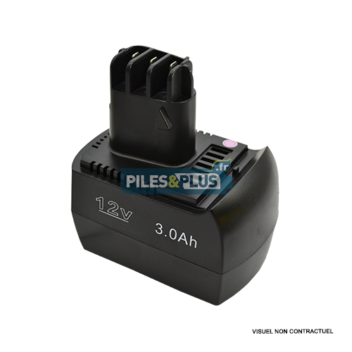 Batterie pour outillage Metabo - 12V Li-ion 3000mAh