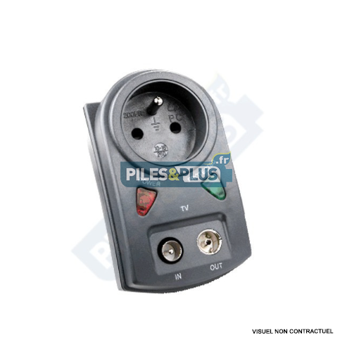 Bloc Prise Parafoudre Secteur - Protection TV