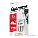 Ampoule LED Flamme B22 470lm 5.2W/40W Energizer BL1