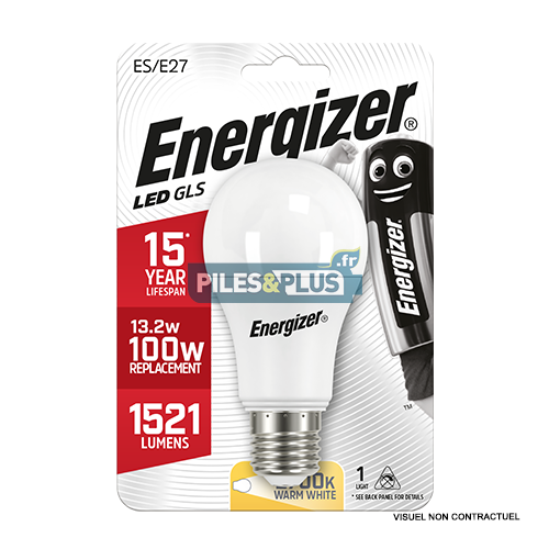 Ampoule LED Standard E27 1521lm 13.2W/100W Energizer BL1