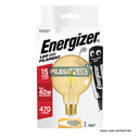 Ampoule LED Globe G95 filament fumé E27 470lm 5W/40W Energizer BL1