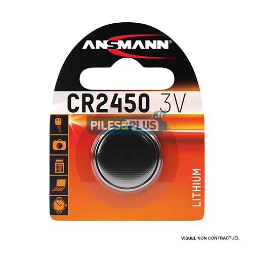 [AN20112] Pile Bouton CR2450 - Lithium 3V