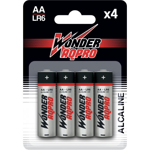 [WPLR6] Pile AA LR6 - Alcaline 1.5V Wonder