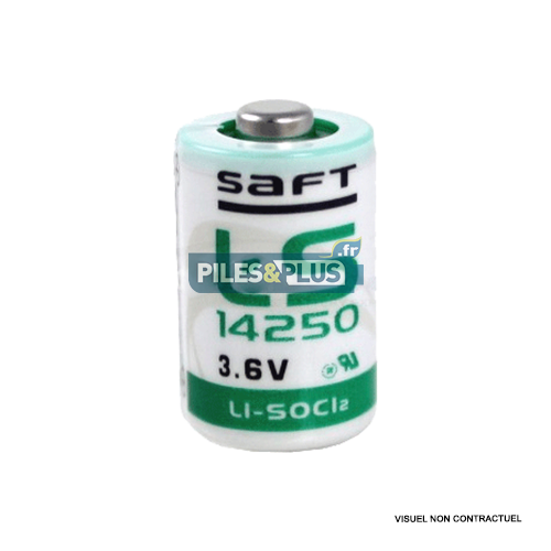 [OELSH3] Pile SAFT LS14250 1/2 AA 3,6V 1.2Ah - lithium industriel