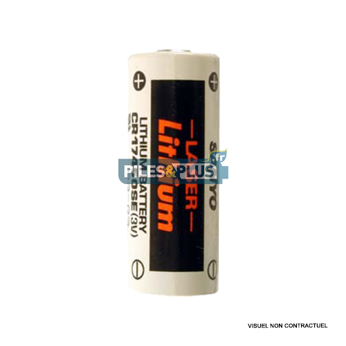 [OE17450SE] Pile CR17450SE Lithium 3V - 4/5 A -2500mAh - Sanyo