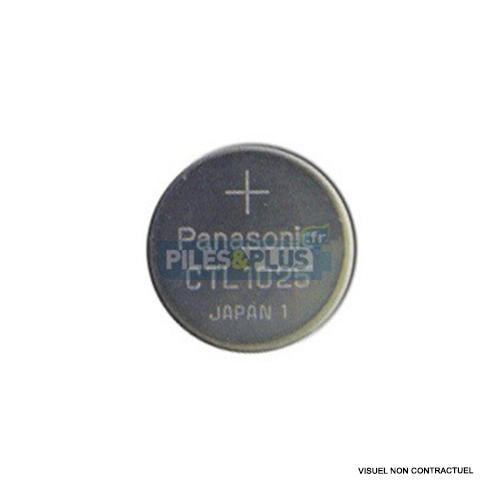 [OECTL1025] Pile bouton rechargeable CTL1025 - Lithium 2.3V