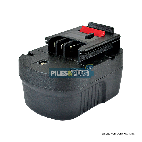 [OEBDC12] Batterie pour Black et Decker type A12 -12V NIMH 1500 mAh