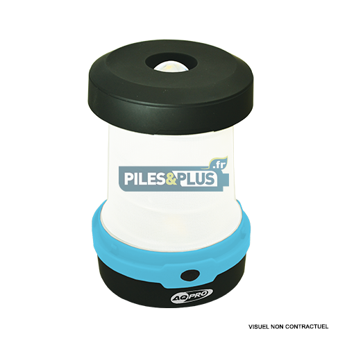 [OECAMP3] Lanterne de camping dépliable 2 en 1 + 3AA