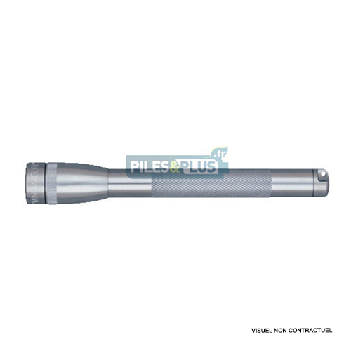 [MGSP2310H] Lampe Mini Maglite LED 3 watts Argent + 3 AA LR06