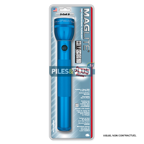 [MGS3D116] Lampe torche Maglite 3D - ML3 - Bleue - 31cm