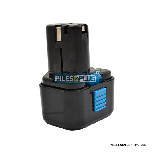 [OEHCC17] Batterie type Hitachi EB9B - 9.6V 3000mAh NiMH