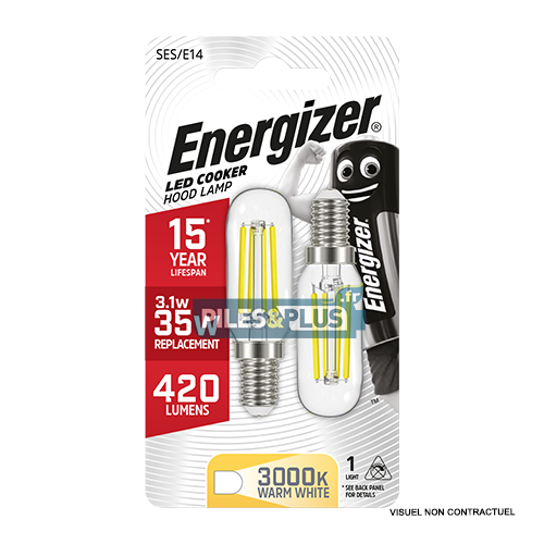 [PO13564] Ampoule LED Hotte E14 420lm 3.1W/35W Energizer BL2